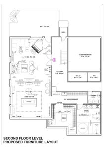 shop drawing services | 3D floor plan