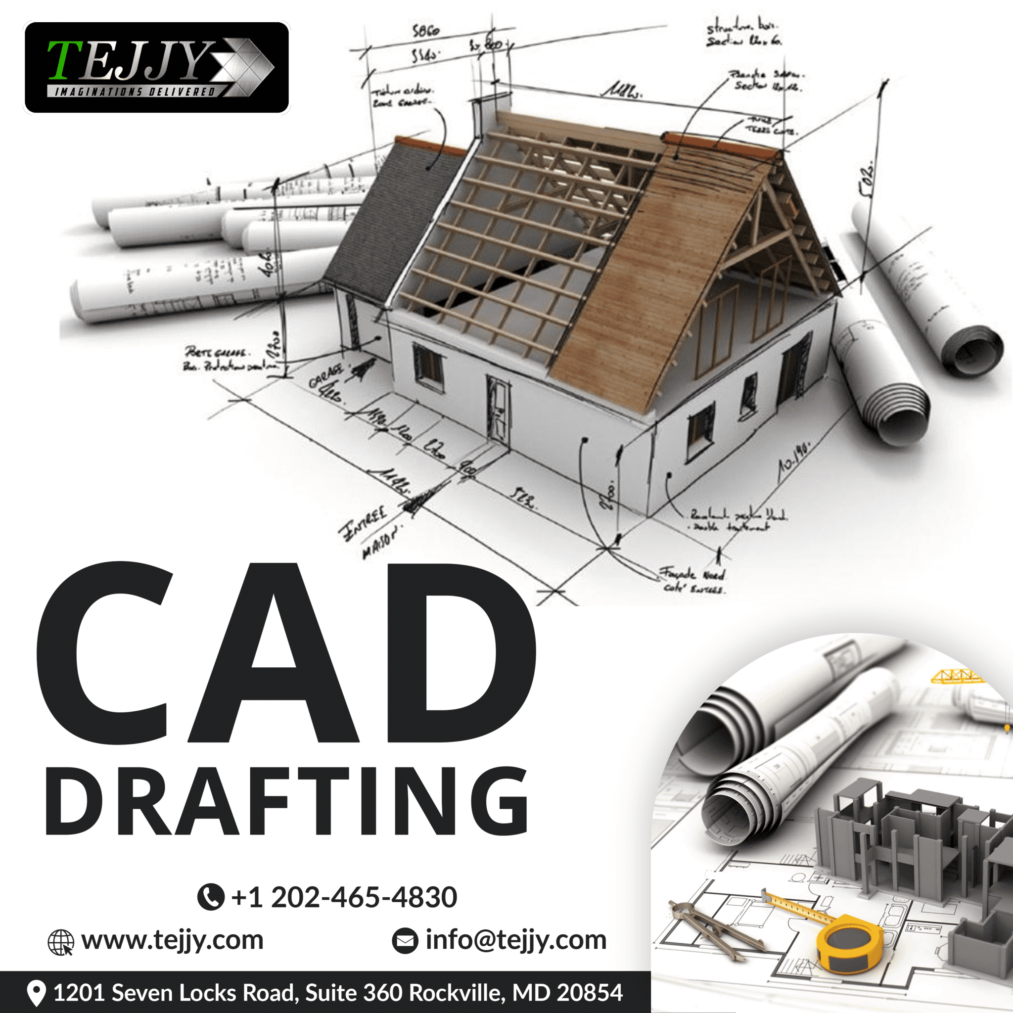 CAD Drafting Services in Baltimore MD VA DC USA