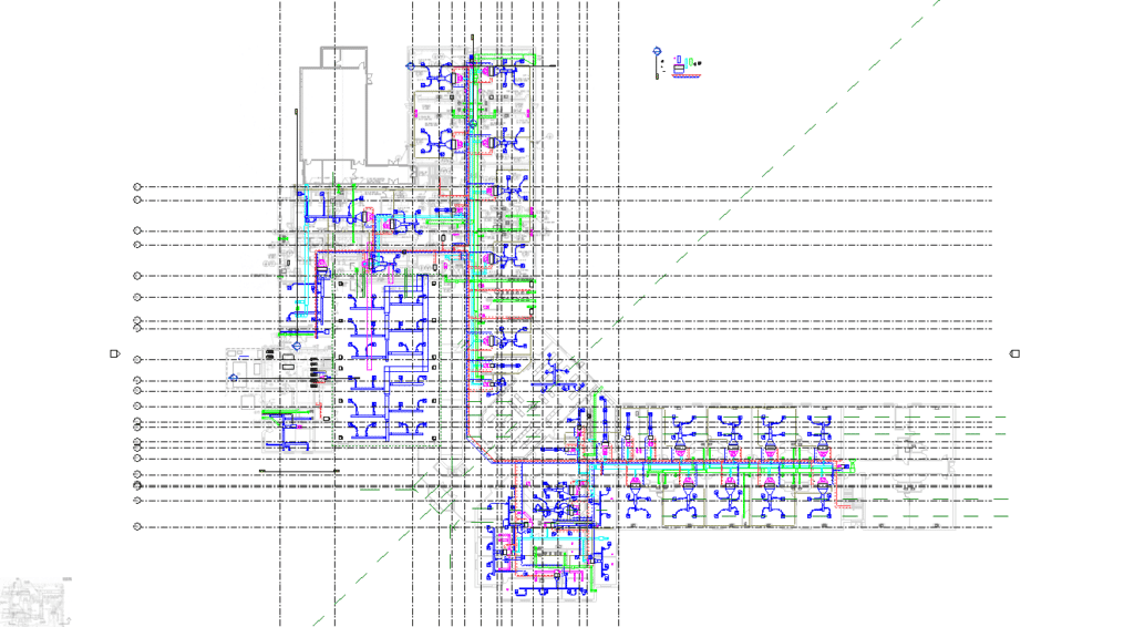 mep drawings in dc, coordination drawings