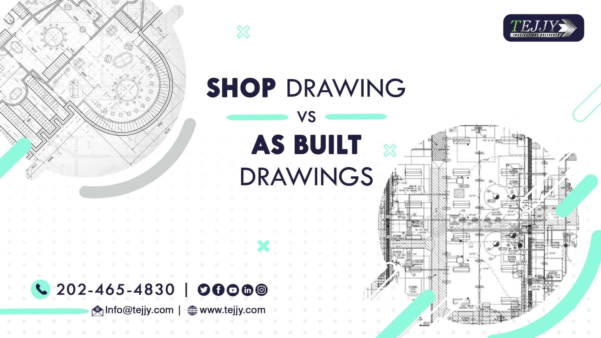 what is shop drawings and as built drawings