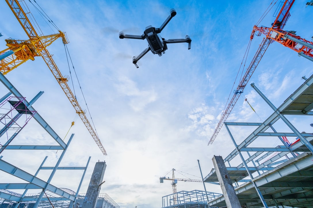 Building with drones Drone architecture design