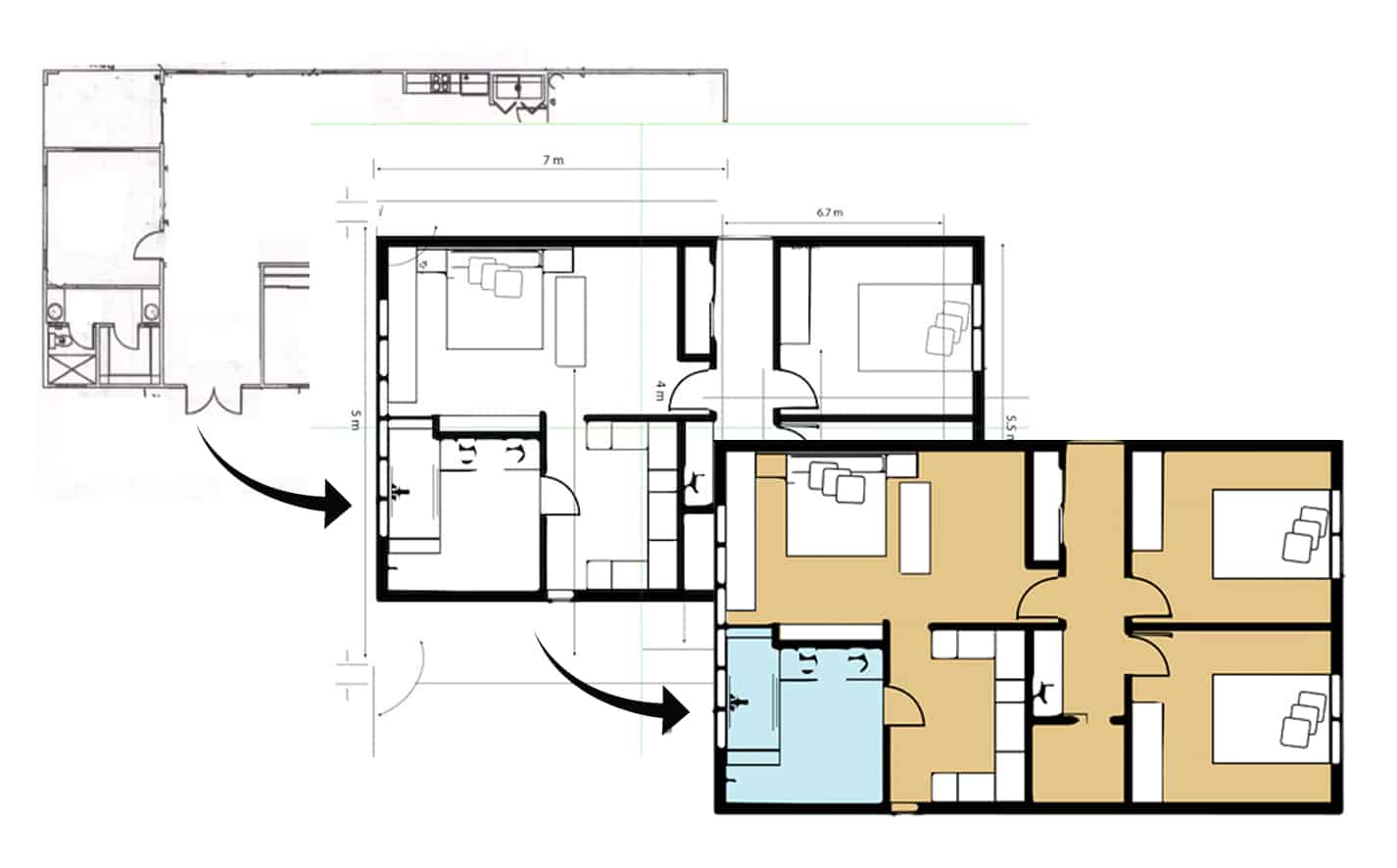 Design a Floor 6 2D, 3D Floor Plan