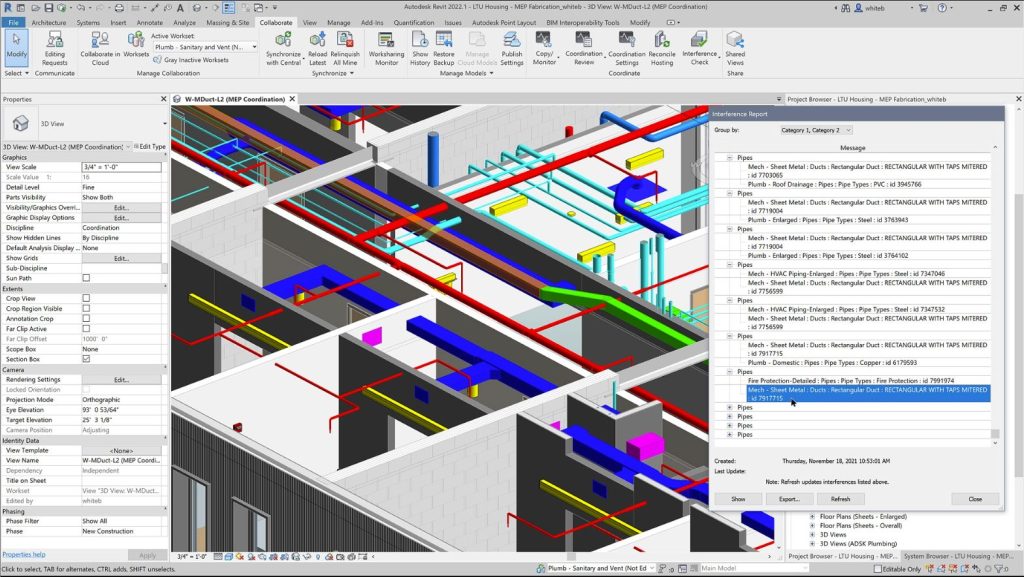 Revit MEP Modeling Company in US| Tejjy