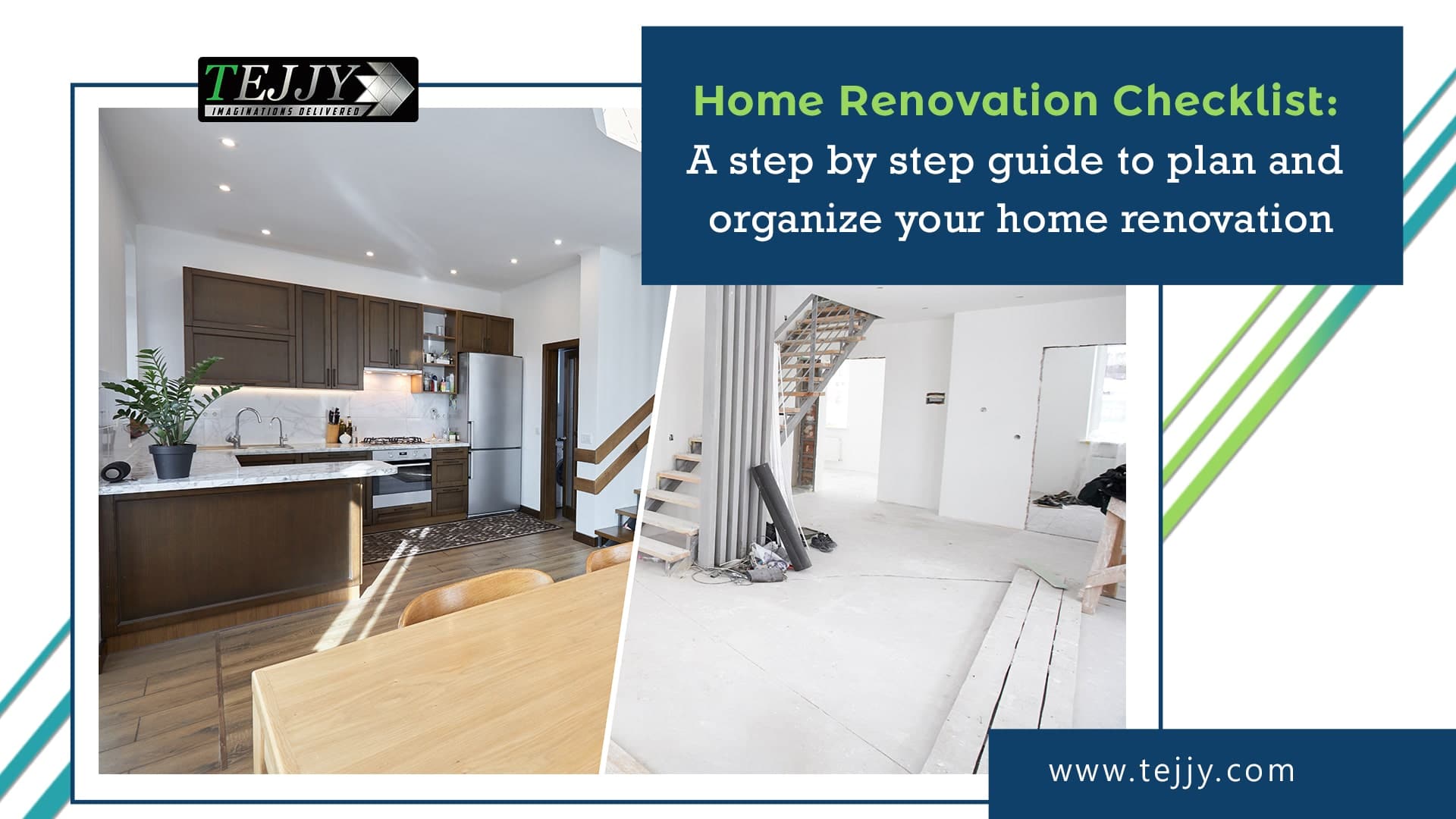 Whole Home Renovation Checklist Room By