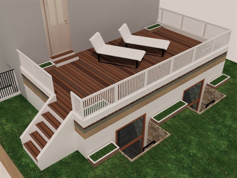 Basement Extension & Residential Deck