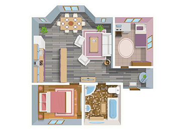 3D floor plan 3D floor plan services