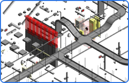 Electrical 3D model Electrical BIM Model for Tejjy Inc.