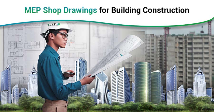 MEPF Shop Drawings for construction in USA