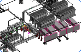Mechanical HVAC BIM Model in MD 3D Modeling for Mechanical and HVAC
