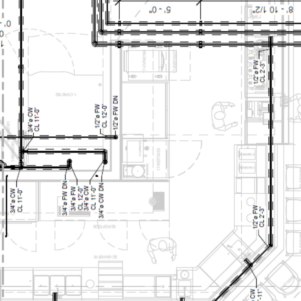 Plumbing Shop Drawings in MD Spool Drawings for Plumbing Components Design