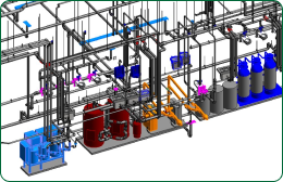 Plumbing Design Model Plumbing BIM model for MEP BIIM
