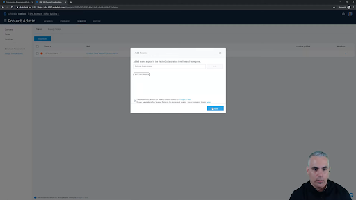 BIM 360 design team content folder