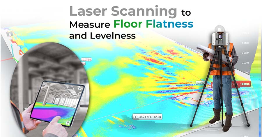 laser scanning for floor flatness and levelness