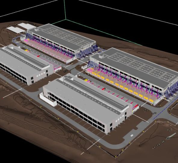 Building Information Model for dry and wet utilities