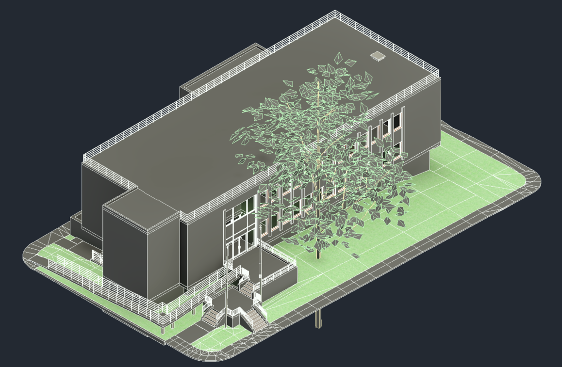 3D Laser Scanning For Police Station Redevelopment Project Maryland Scan to BIM For Government Building in Maryland