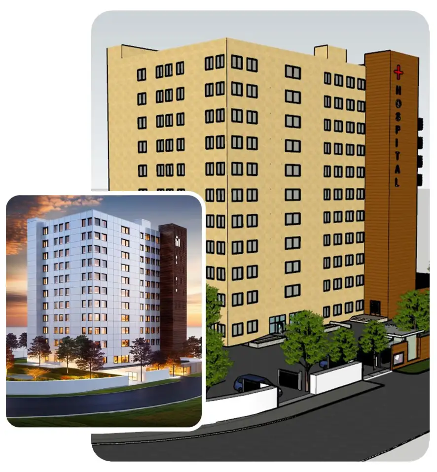 Revit Architecture BIM Modeling services Architectural BIM services by Tejjy Inc.