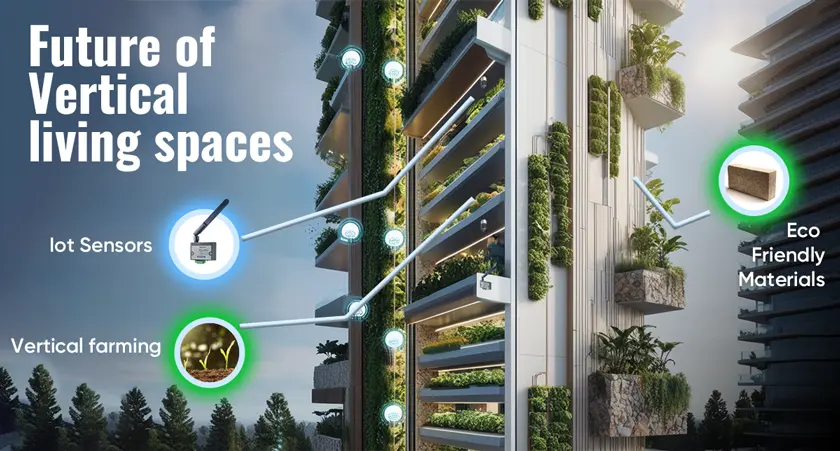 Vertical living spaces architecture construction