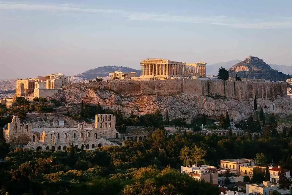 Acropolis in Athens Model of Heritage Preservation