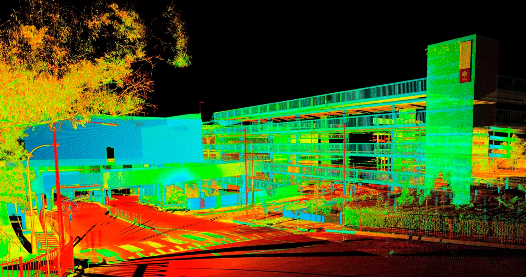 3D laser Scanning for Substation | Tejjy Inc Scan to As-built Modeling for industrial project