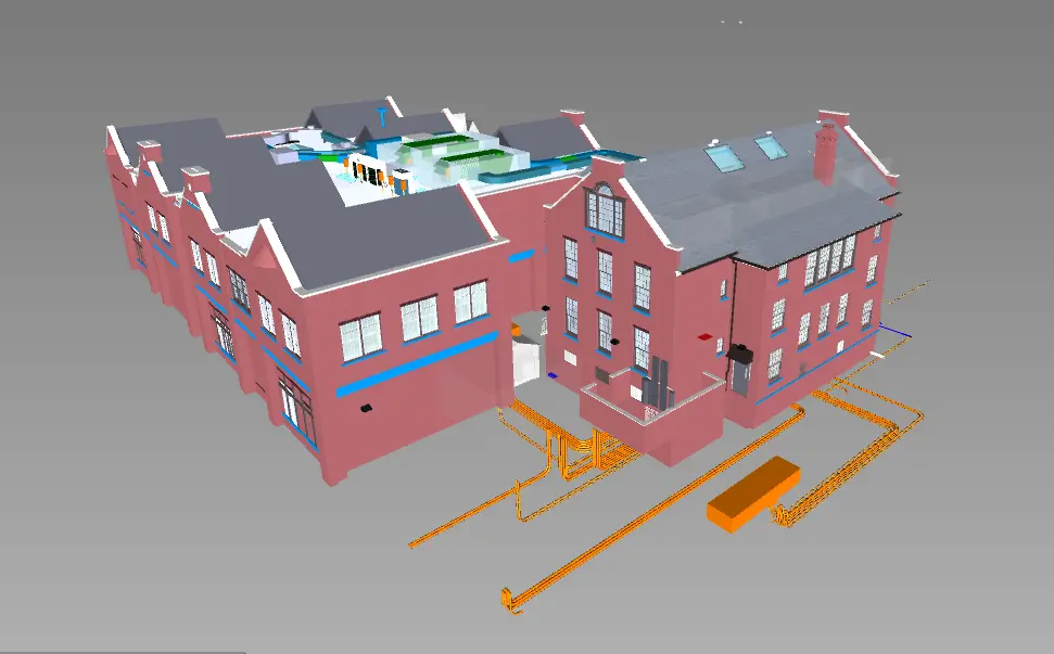 BIM-Driven 3D Modeling & MEP Coordination for School, CT BIM-Driven 3D Modeling & MEP Coordination for School, CT