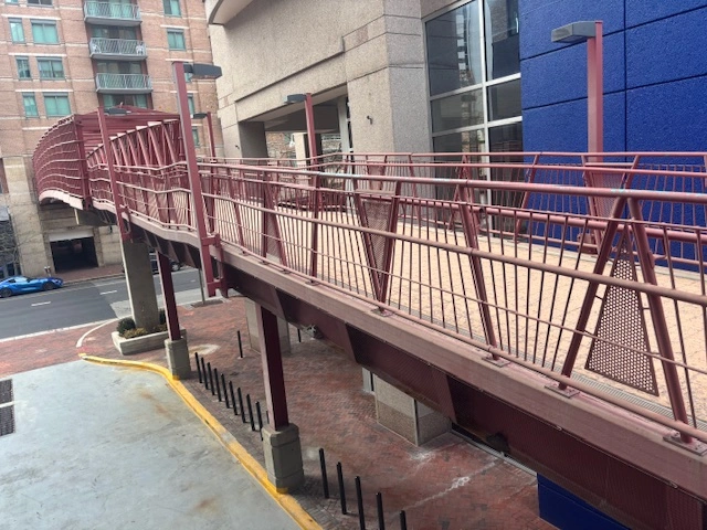 Montgomery Garage 49 Pedestrian Bridge | 3D Laser Scanning & BIM