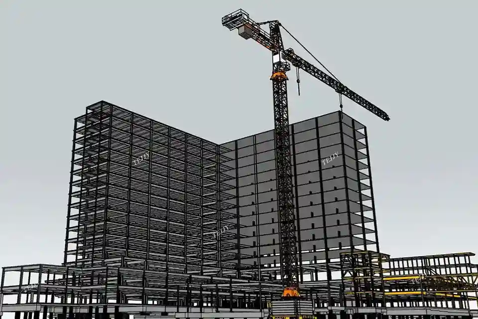 4D BIM for project management and clash coordination 4D BIM model by tejjy for project management