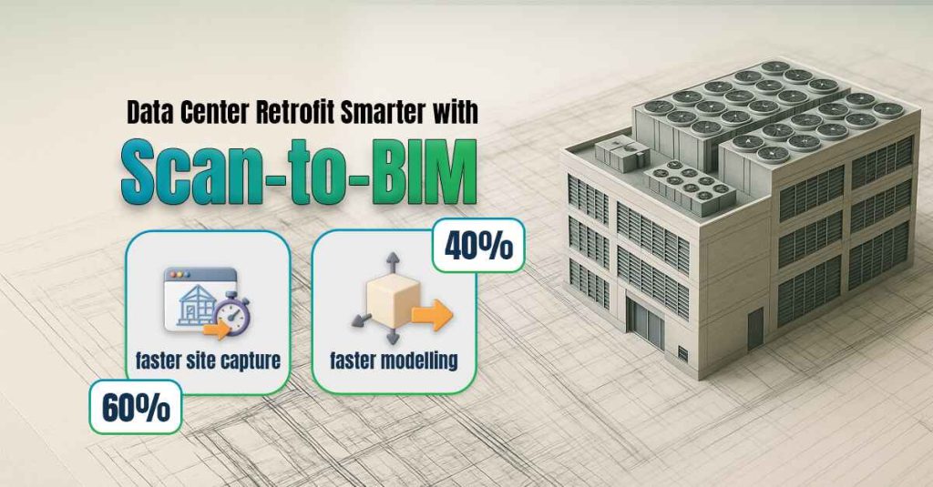 Scan-to-BIM for Data Center Retrofits