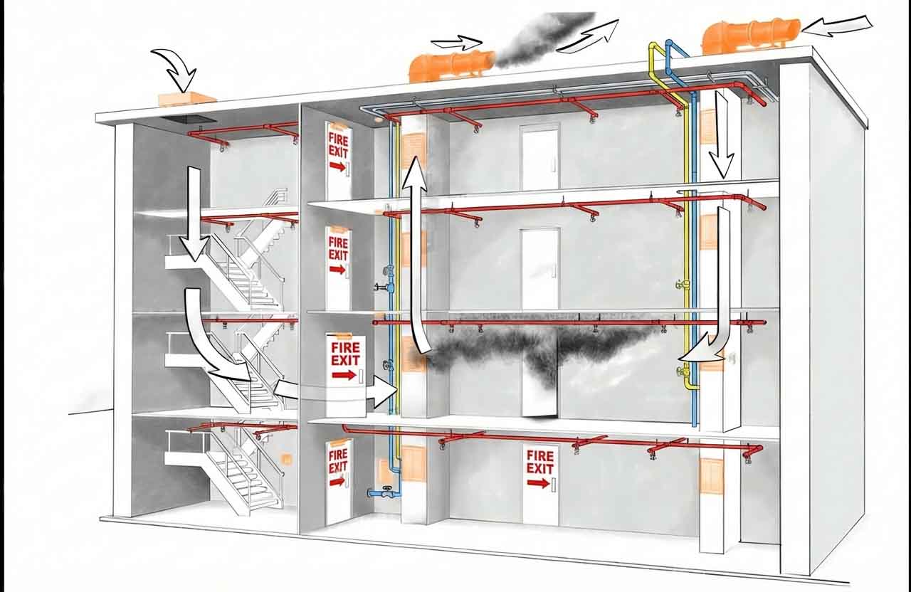 Fire & Life Safety Elements Modeled in BIM 