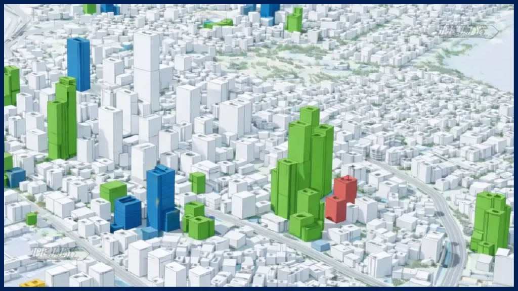 city scale geospatial digital twin 3d model City-scale geospatial digital twin modeling services, Tejjy Inc