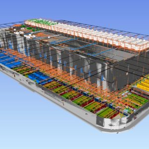 Clash-Coordinated Shop Drawings For Critical Areas in Virginia