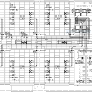 Revit HVAC/Plumbing Drawings with LOD 300 – MT, USA