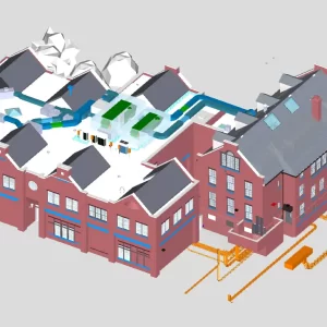 Case Study | 3D Modeling & MEP Coordination for Brunswick School, CT