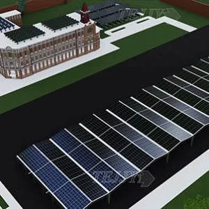 Scan to BIM and Utility Mapping for Solar-Integrated EV Charging Infrastructure Institutional Campus, Maryland